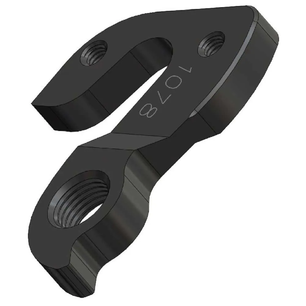 Pilo D1078 Växelöra, Black, One Size