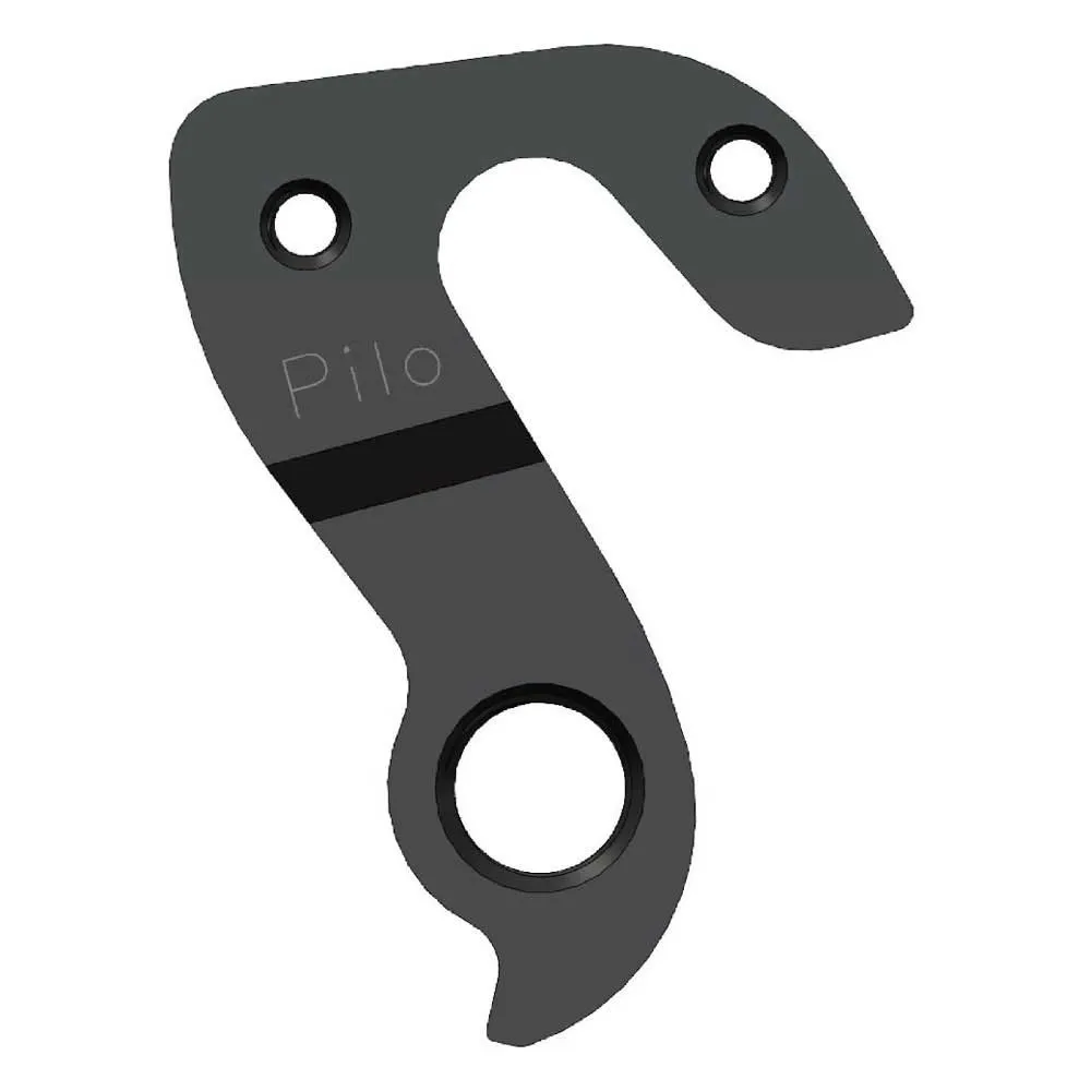 Pilo D1078 Växelöra, Black, One Size