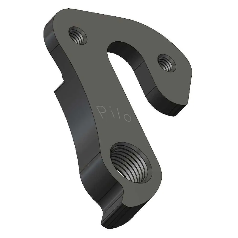 Pilo D1079 Växelöra, Black, One Size