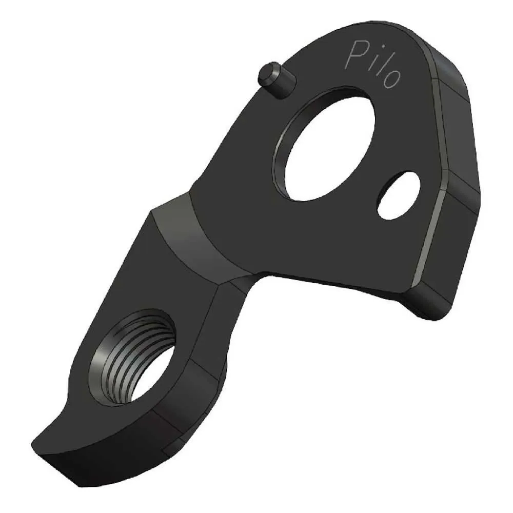 Pilo D1081 Växelöra, Black, One Size