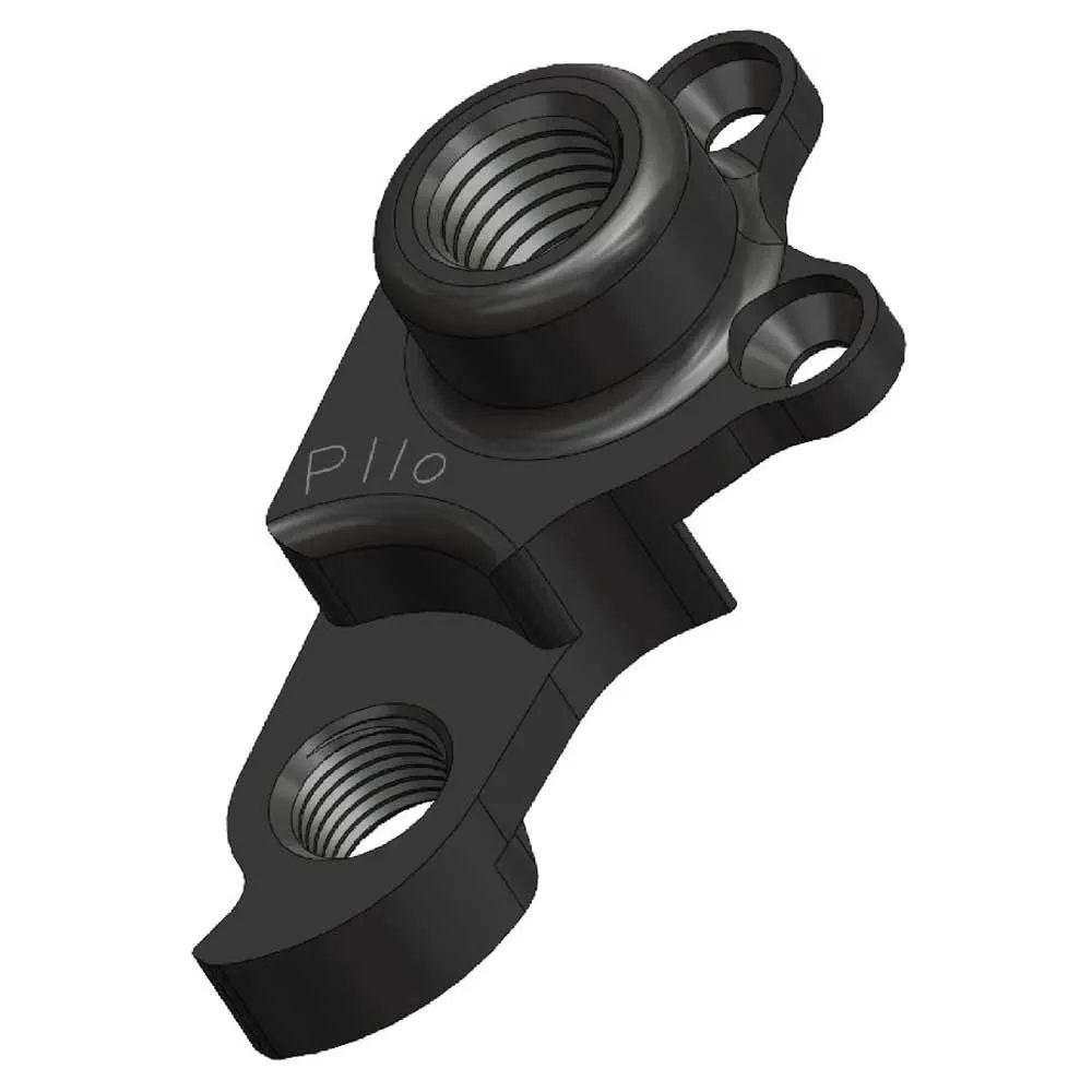 Pilo D1082 Växelöra, Black, One Size
