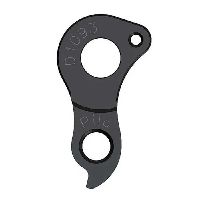 Pilo D1093 Ridley Växelöra, Black, One Size