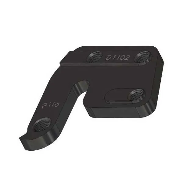 Pilo D1102 Airborne/khs/mondraker/motobecane/nox/raleigh Växelöra, Black, One Size