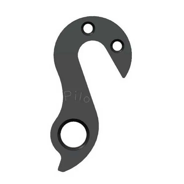 Pilo D1133 Boardman/bulls Växelöra, Black, One Size