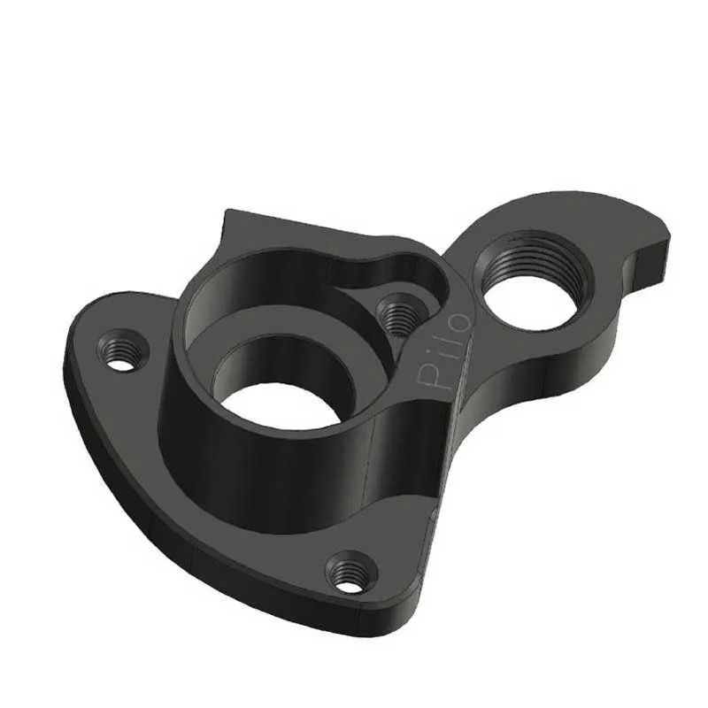 Pilo D1137 Adris/alutech/forme/khs/pells/price/thrust/tifosi/wrc Växelöra, Black, One Size