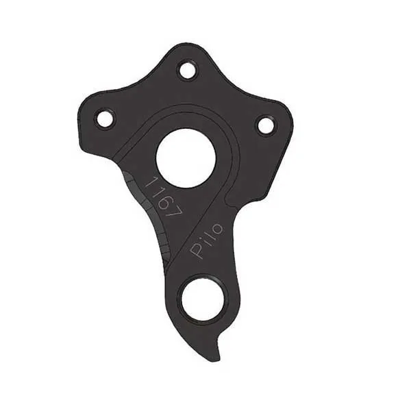 Pilo D1167 Massi Växelöra, Black, One Size