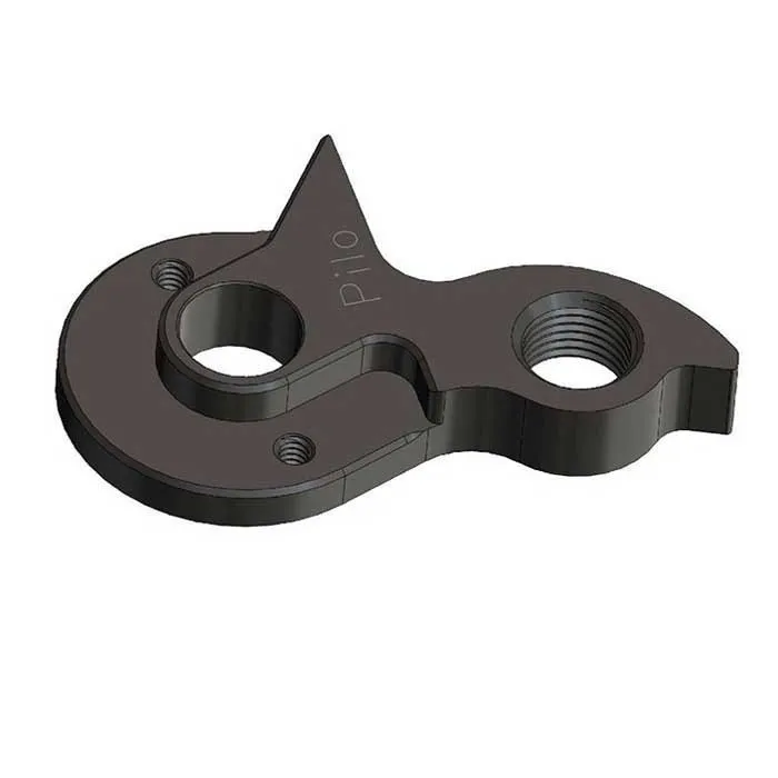 Pilo D1171 Rotwild Växelöra, Black, One Size