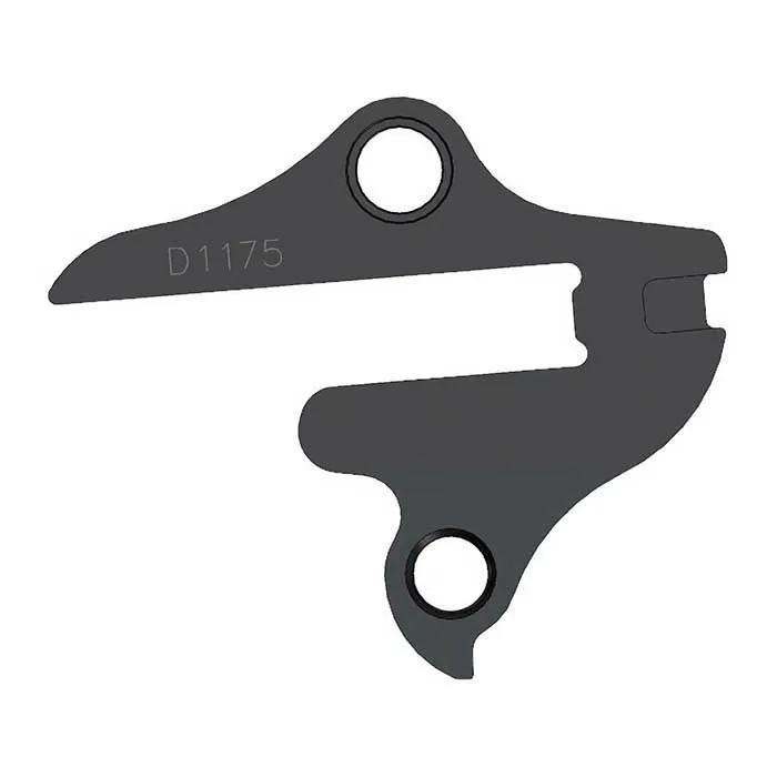 Pilo D1175 Ghost Växelöra, Black, One Size