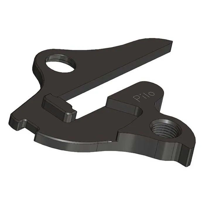 Pilo D1175 Ghost Växelöra, Black, One Size