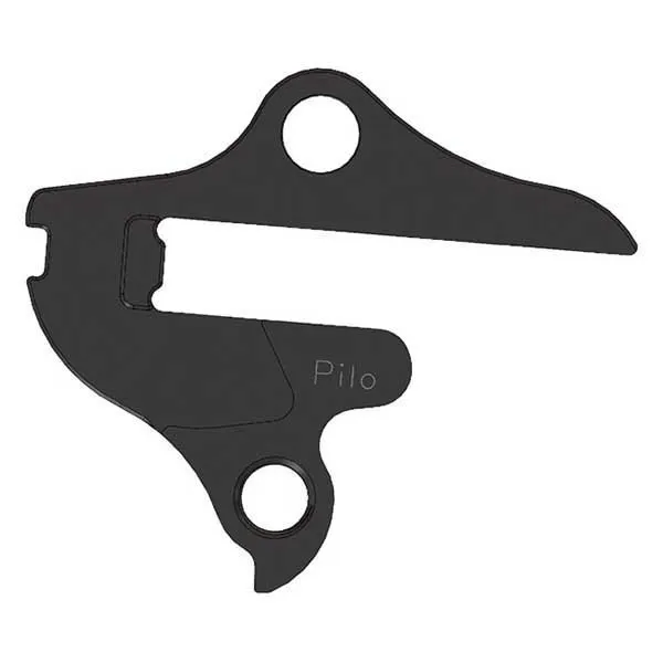 Pilo D1175 Ghost Växelöra, Black, One Size