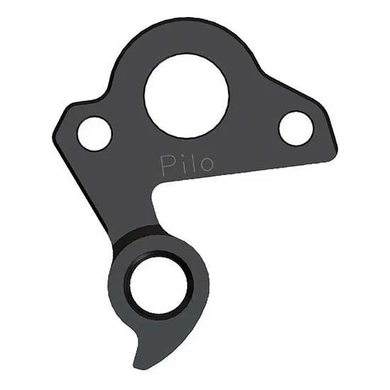 Pilo D1177 Rotwild Växelöra, Black, One Size