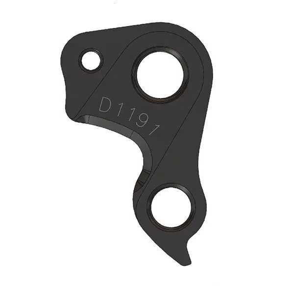 Pilo D1191 Växelöra, Black, One Size