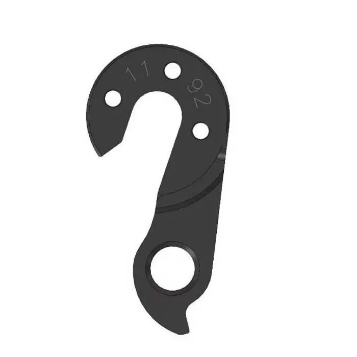 Pilo D1192 Bombtrack/ribble/sonder Växelöra, Black, One Size
