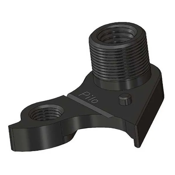 Pilo D1206 Sunn Växelöra, Black, One Size