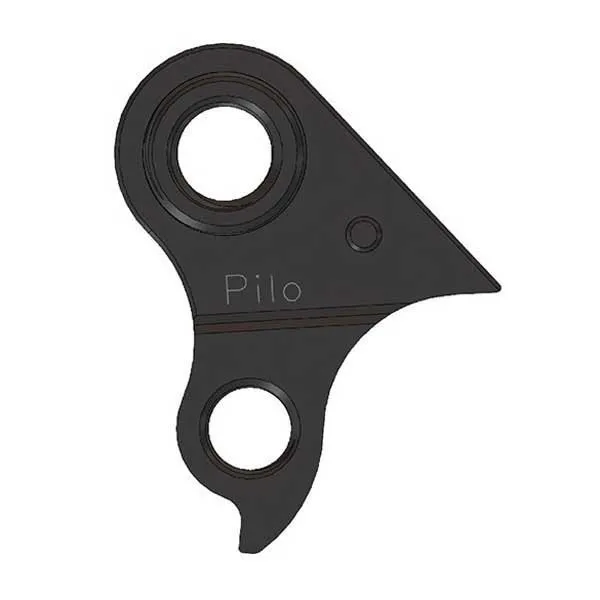 Pilo D1206 Sunn Växelöra, Black, One Size