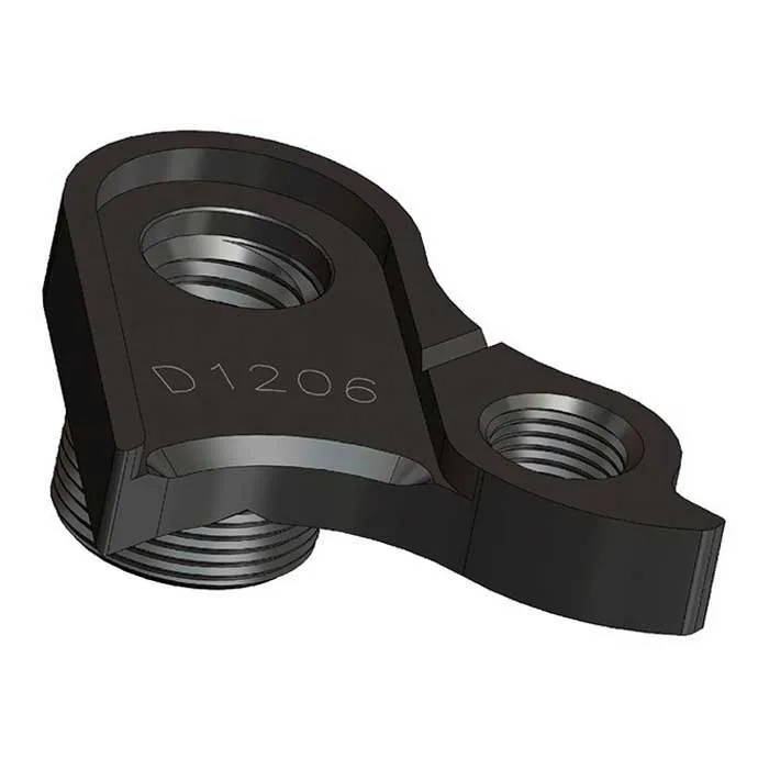 Pilo D1206 Sunn Växelöra, Black, One Size