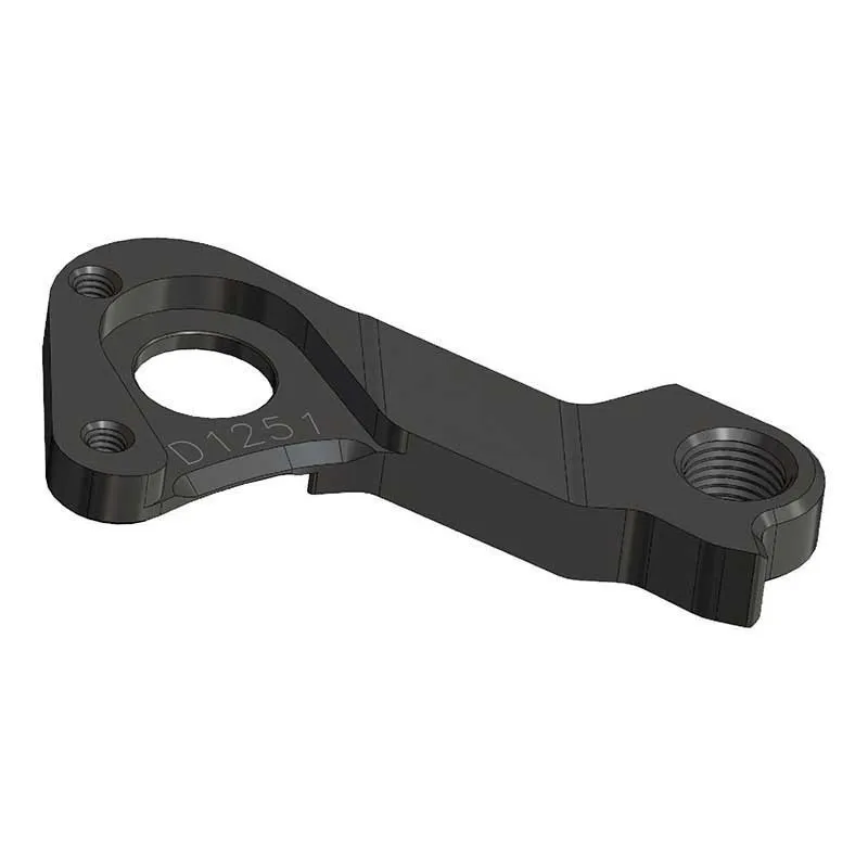 Pilo D1251 Merida Växelöra, Black, One Size