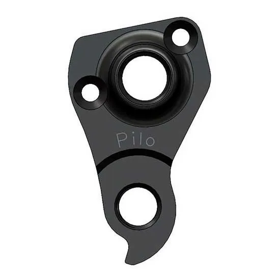 Pilo D1270 Airborne/bianchi/bottecchia/da Bomb/fuji/kellys/khs/nukeproof/orange/qayron/wrc Växelöra, Black, One Size