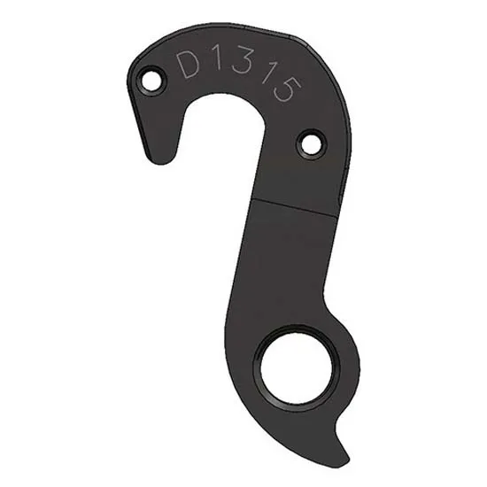 Pilo D1315 Merida Växelöra, Black, One Size