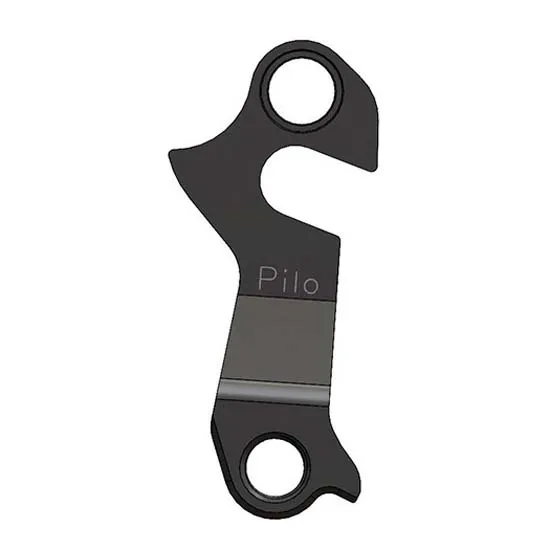 Pilo D1342 Växelöra, Black, One Size