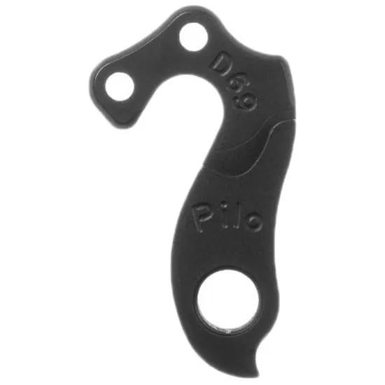 Pilo D69 Växelöra, Black, One Size