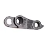 Pilo D727 Växelöra, Black, One Size