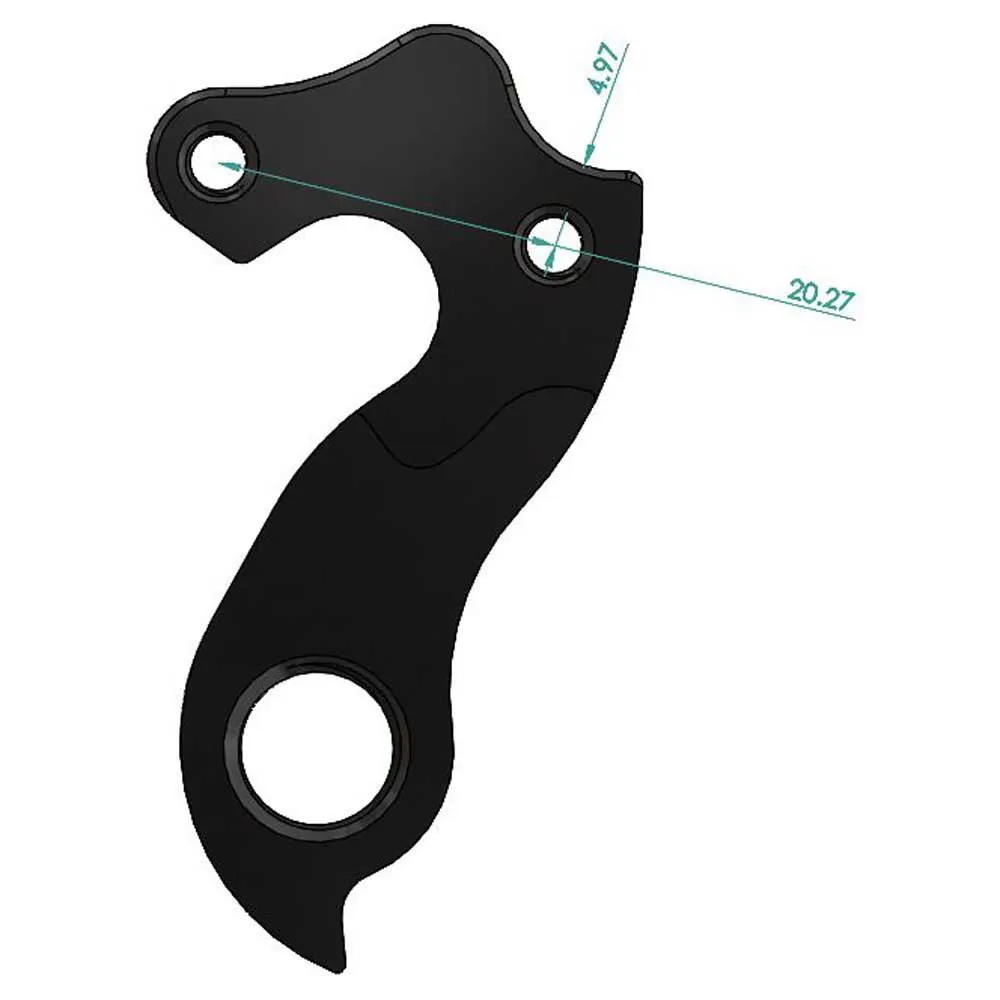 Pilo D771 Växelöra, Black, One Size