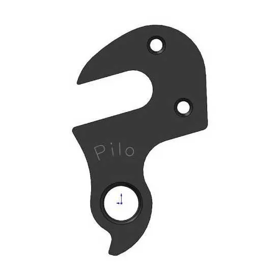 Pilo D833 Kuota Växelöra, Black, One Size