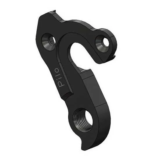 Pilo D889 Simplon Växelöra, Black, One Size