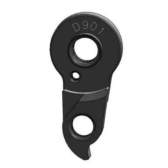 Pilo D901 Jamis Växelöra, Black, One Size