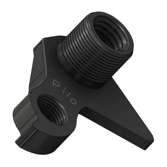 Pilo D919 Trek Växelöra, Black, One Size