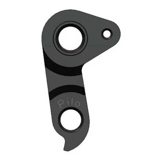 Pilo D924 Bergamont Växelöra, Black, One Size