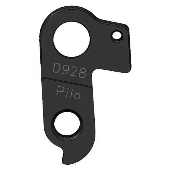 Pilo D928 Simplon Växelöra, Black, One Size