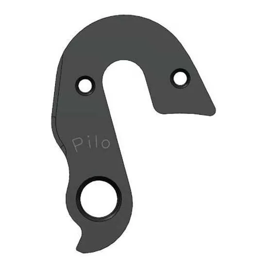 Pilo D958 Diamondback Växelöra, Black, One Size