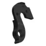 Pilo D959 Stevens Växelöra, Black, One Size