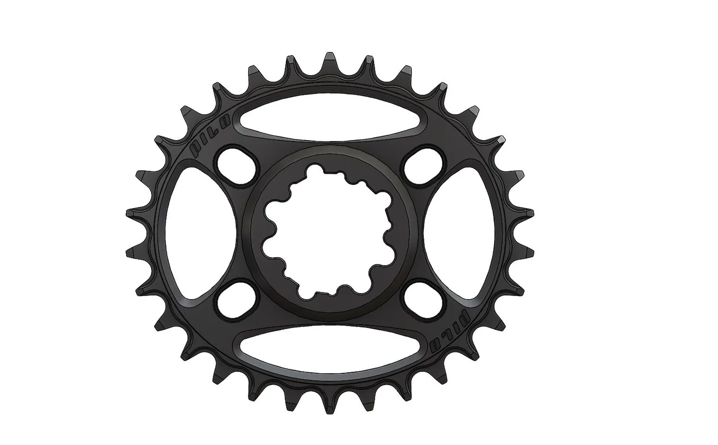 Pilo Narrow Wide SRAM Oval Drev 30T