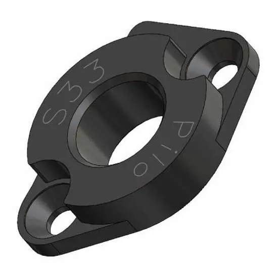 Pilo S33 Locknut For D784 Växelöra, Black, One Size