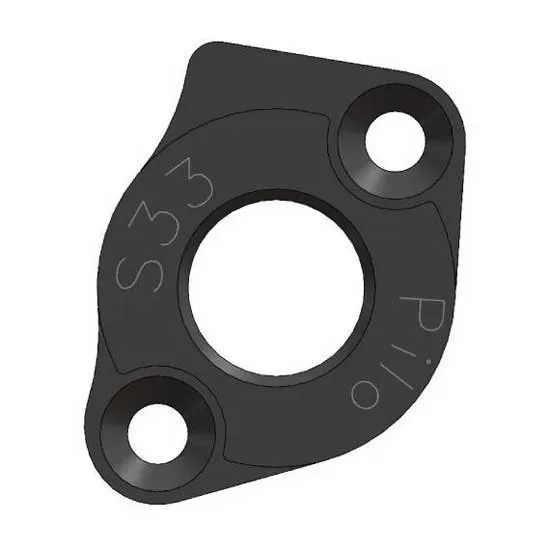 Pilo S33 Locknut For D784 Växelöra, Black, One Size