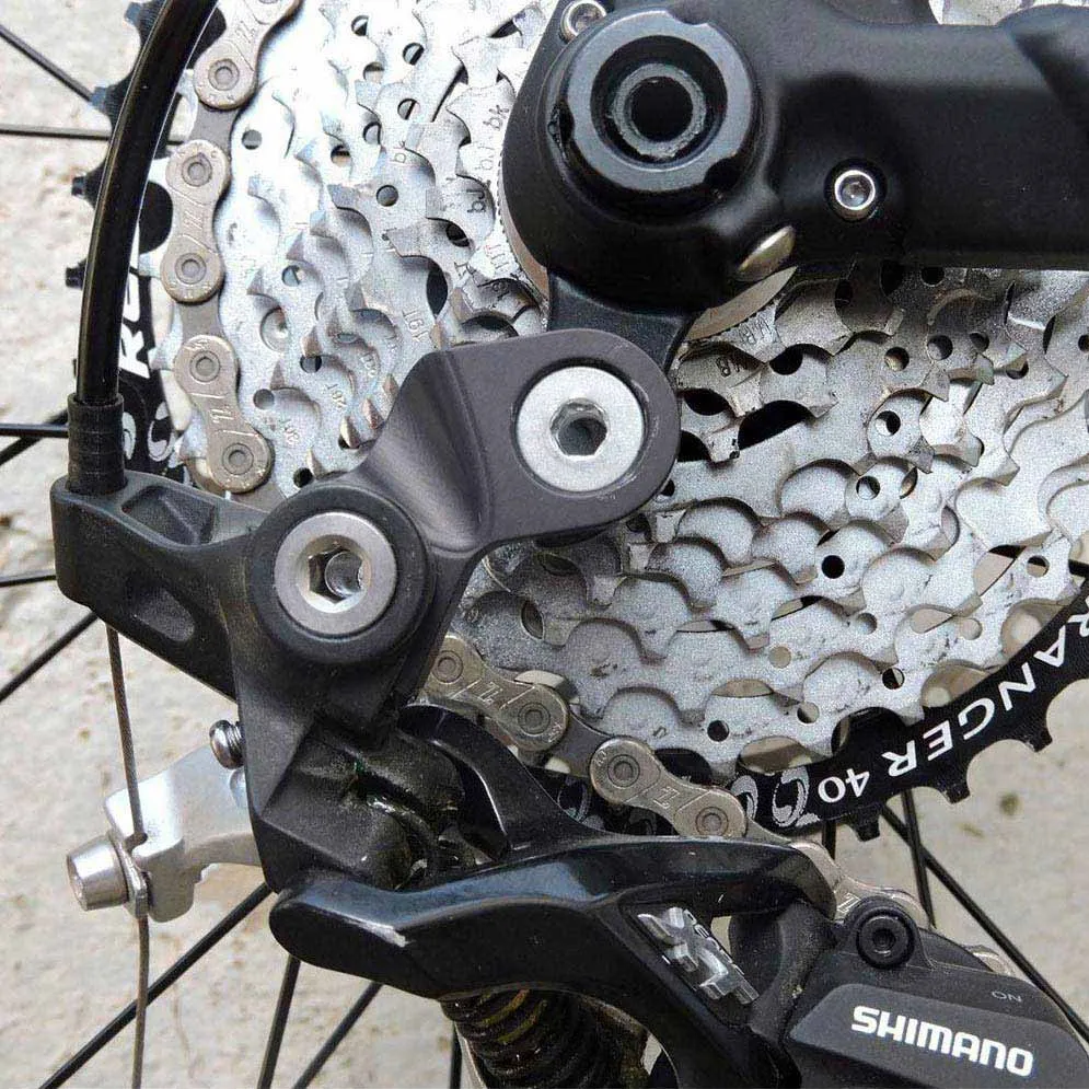 Pilo Shimano Shadow Direct Link Växelöronfäste-kit, Black, One Size