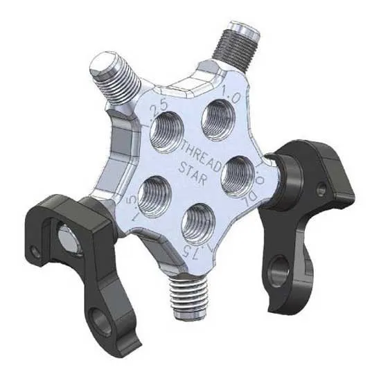 Pilo Thread Star Tråd-id, Silver, One Size