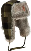 Pinewood Classic Checked Fur Hat Pinewood Classic Checked Fur Hat
