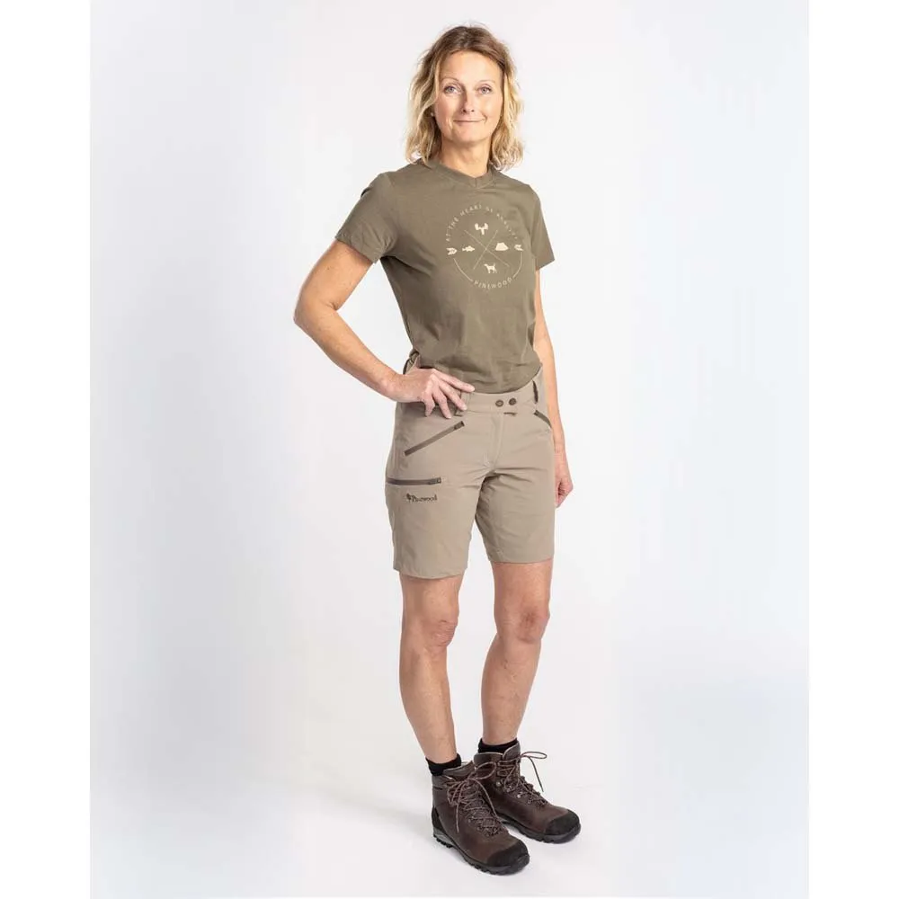 Pinewood Finnveden Trail T-shirt Med Korta ärmar, Olive