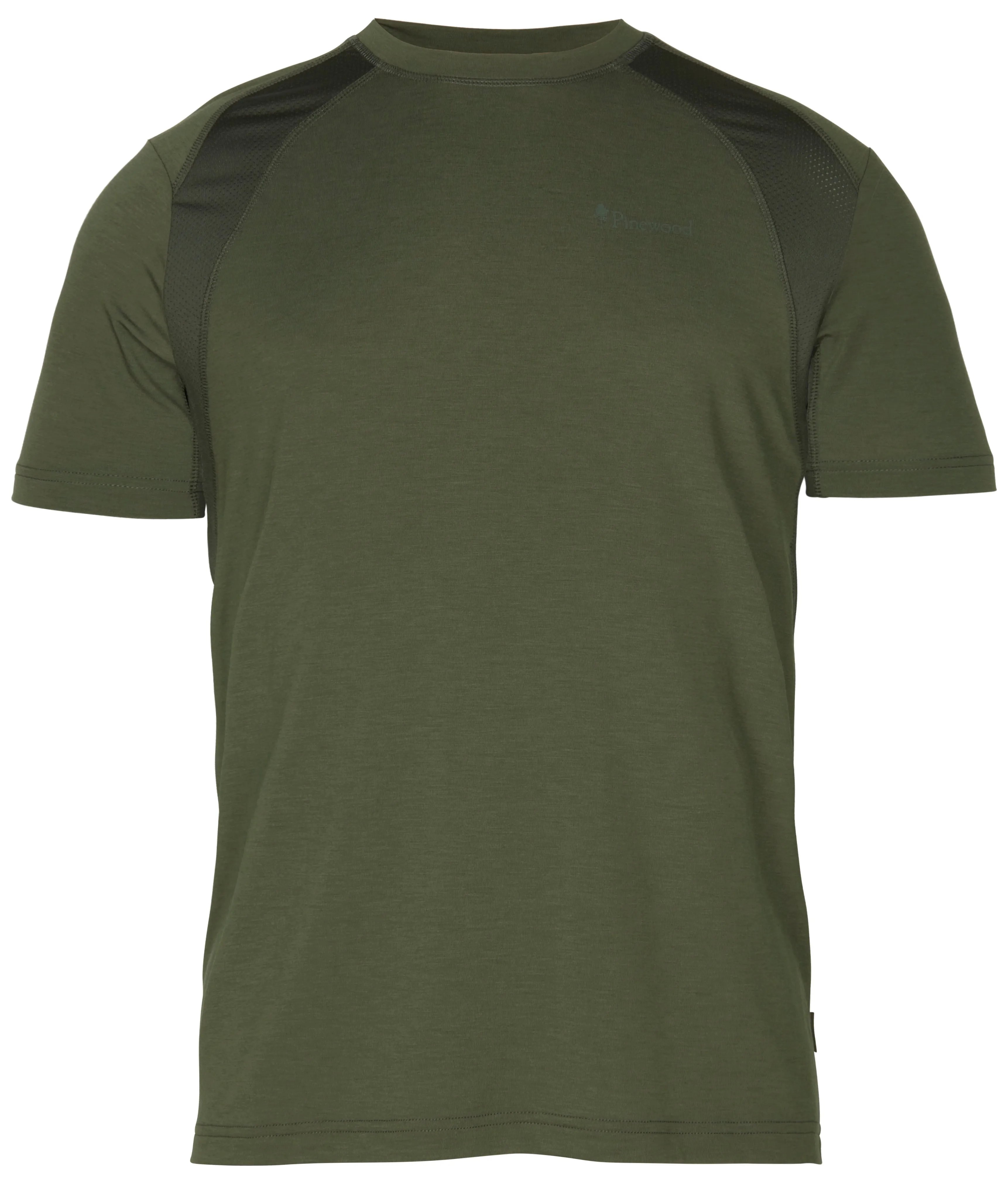 Pinewood Men's Finnveden Airvent Function T-Shirt, Moss green Pinewood Men's Finnveden Airvent Function T-Shirt, Moss green