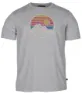 Pinewood Men's Finnveden Recycled Outdoor T-Shirt, Light Grey Melange