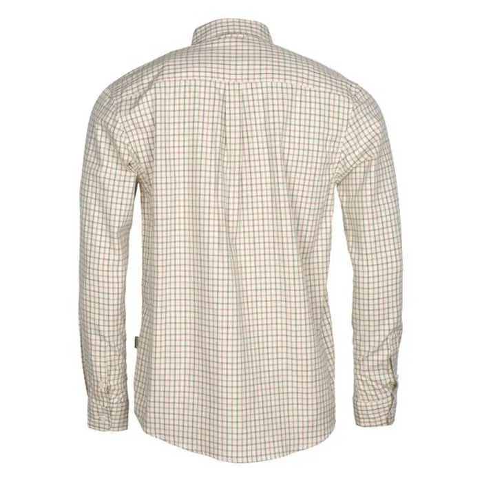 Pinewood Nydala Grouse Skjorta Med Långa ärmar, Off white / green