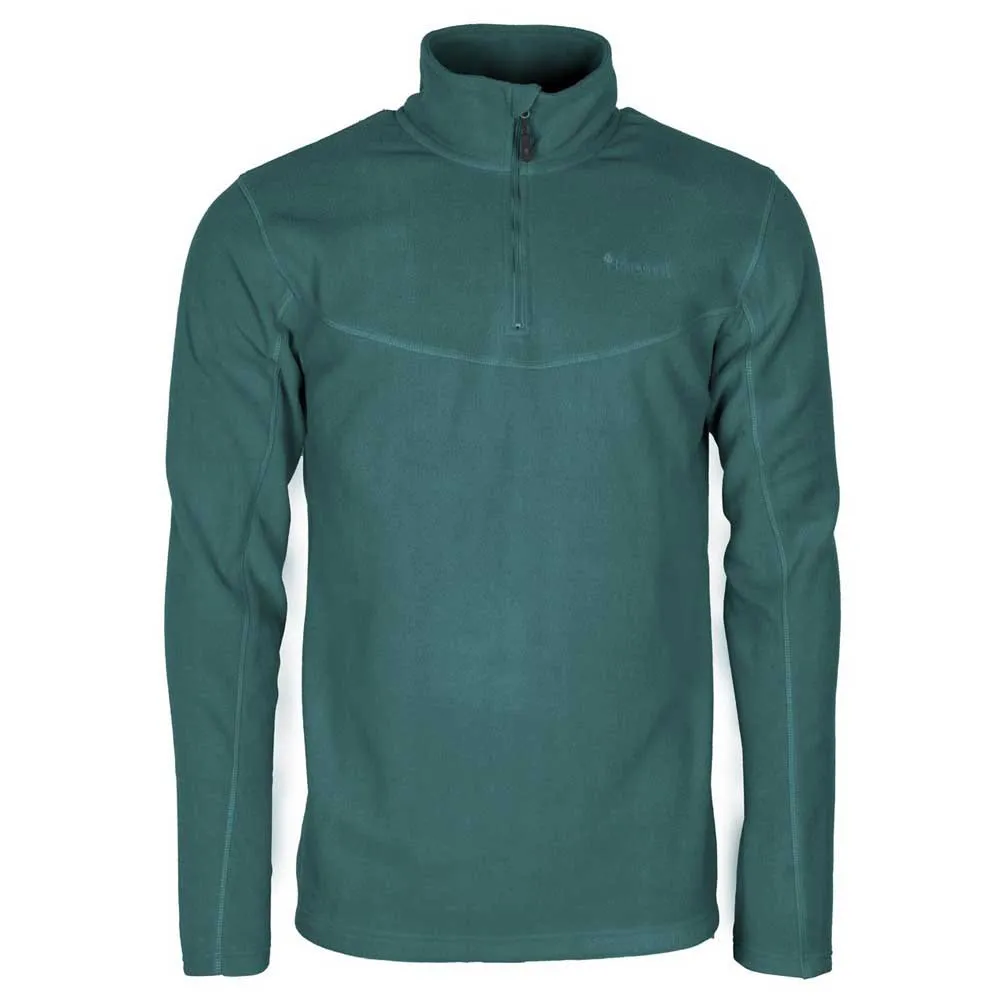 Pinewood Tiveden Fleece Med Halv Dragkedja, Atlantic blue