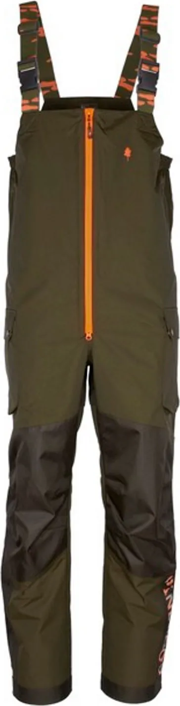 Pinewood Unisex Bolmen Fishing Trousers, Green/D.Green