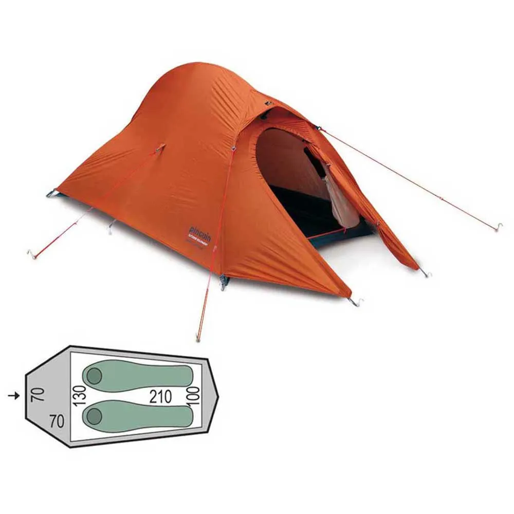 Pinguin Arris Extreme Tält, Orange, 2 Platser