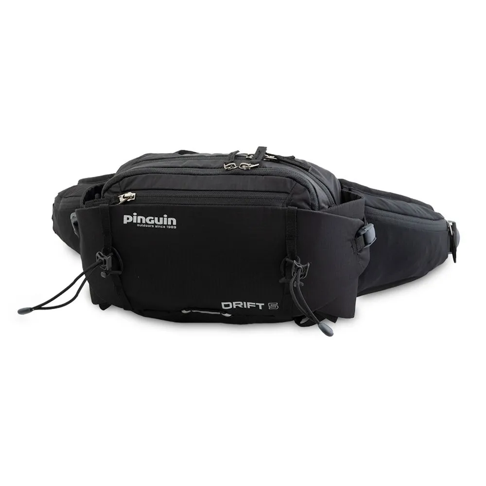 Pinguin Drift 5 Nylon Midjeväska, Black