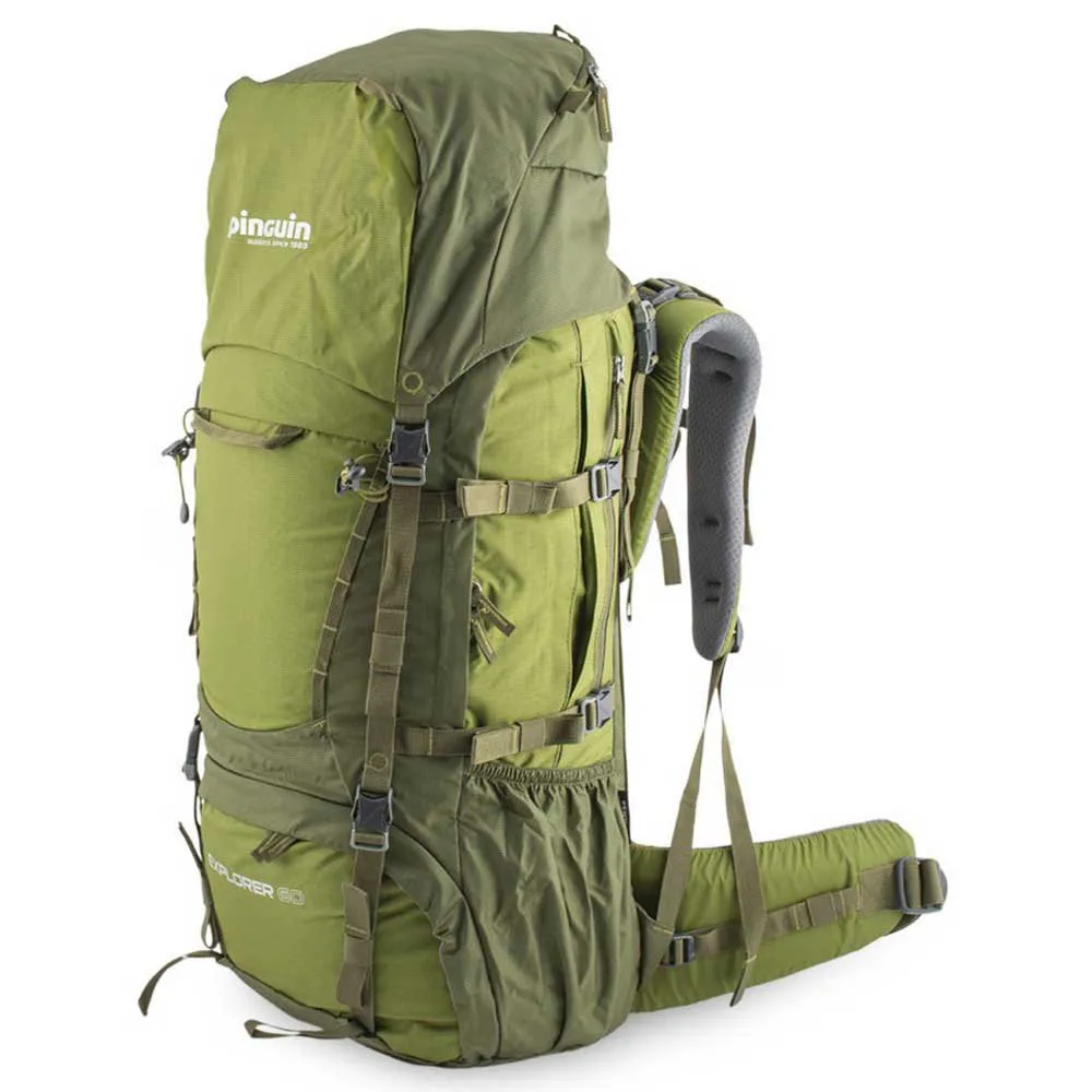 Pinguin Explorer 60l Nylon Ryggsäck, Khaki